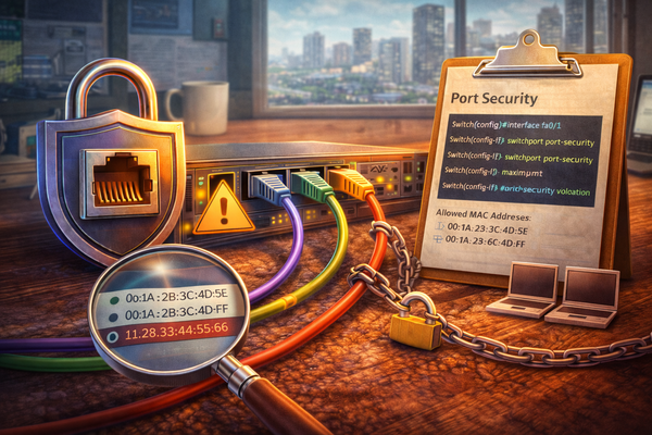 Port Security on a Cisco Switch