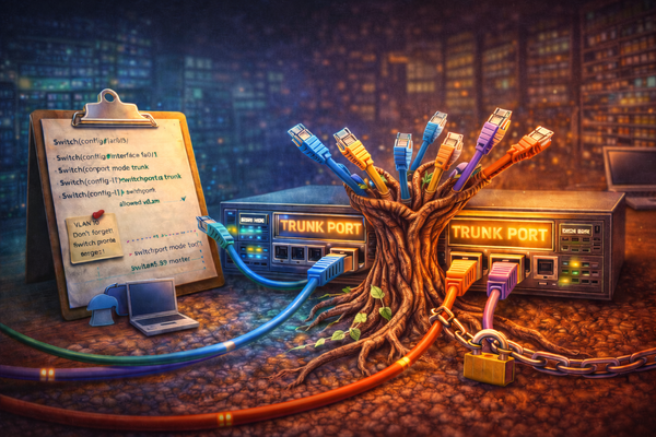 Configuring a Trunk port on a Cisco Switch